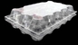 Vassoio di plastica conveniente dell'incubatrice dell'uovo di trasporto del cartone dell'uovo del PVC di 8pcs 0.7mm