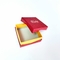 Contenitore di regalo di Logo Embossed Rigid Hexagon Paper che imballa abitudine rossa del contenitore di regalo dei gioielli