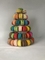Supporto d'imballaggio di plastica accatastabile di Macaron della fila dell'albero di Natale di Macaron 6