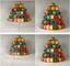 Supporto d'imballaggio di plastica accatastabile di Macaron della fila dell'albero di Natale di Macaron 6