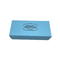 Carta kraft d'imballaggio di carta blu della scatola di 6pcs Macaron con il vassoio interno di plastica