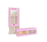 Cassetto del coniglio rosa Piccola pasta confezionata in carta Scatola di biscotti Scatola di macaroni confezionata