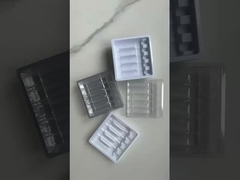 Vassoio per la bottiglia dell' ampolla personalizzato, imballaggio medico Blister usa e getta 5 ml imballaggio 5 ml imballaggio dell' ampolla
