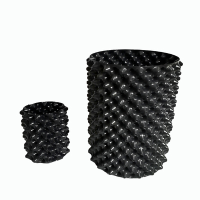 Intorno all'alto bene durevole di 15cm i vasi di plastica dell'aria da 1,5 galloni 0.7mm pp ventilano i vasi di potatura