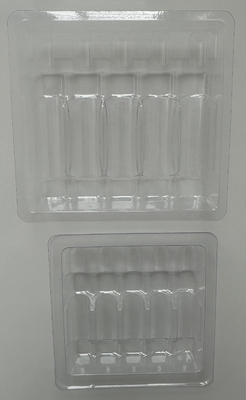 Tavolo per ampule in PET personalizzato 1ml~10ml Tavolo per iniezioni d'acqua per ampule in PET