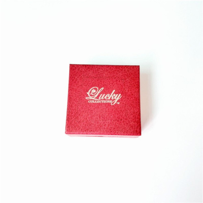 Contenitore di regalo di Logo Embossed Rigid Hexagon Paper che imballa abitudine rossa del contenitore di regalo dei gioielli