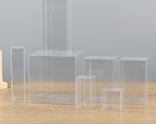 Scatole di imballaggio in PVC di vendita diretta in fabbrica, scatole trasparenti in PET, cinture in PP, scatole a colori universali, scatole regalo a campione.