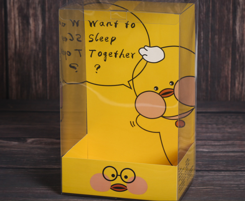 Scatola da imballaggio in PVC, confezione regalo trasparente, scatola da imballaggio pieghevole in PET, scatola in plastica PP opaca, personalizzazione di piccoli lotti