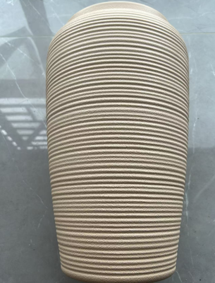Vaso da fiori in plastica rivestita in PE multifoglia con fori di drenaggio per uso interno ed esterno