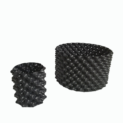 Vasi multifunzionali dell'aria della plastica del diametro 44L di 40cm bianco del nero di 10 galloni