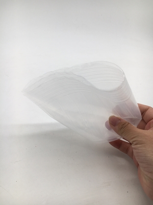 Vaso da bambino di plastica morbida e sottile trasparente e nero