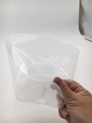 Vaso da bambino di plastica morbida e sottile trasparente e nero