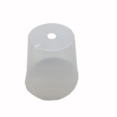Vaso da bambino di plastica morbida e sottile trasparente e nero