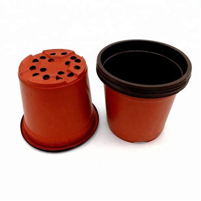 PP Sole Larghezza 15 cm Vaso di fiori di plastica 12 buchi di drenaggio