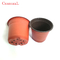 l'HDPE di plastica robusto flessibile dei vasi da fiori 75pcs impermeabilizza i vasi di plastica a 6 pollici