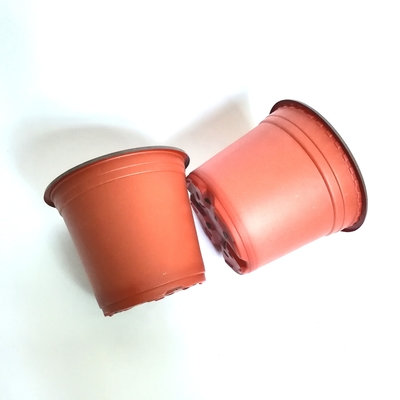 Vaso da vivaio in plastica a doppio colore per piante di fiori / verdi