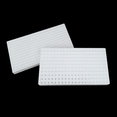 Piatto bianco di semi in schiuma EPS con 21,32,50,72,105,128200 cellule