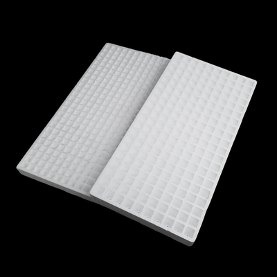 Piatto bianco di semi in schiuma EPS con 21,32,50,72,105,128200 cellule