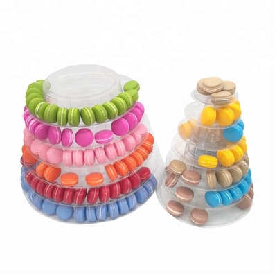 Nuovo Macaron Tower Piramide 13 Tier Plastic Macaron Tower Display Stand