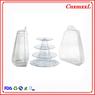 Nuovo Stile Piccola Plastica 4 Strati Torre di Macaroni 47pcs all'ingrosso