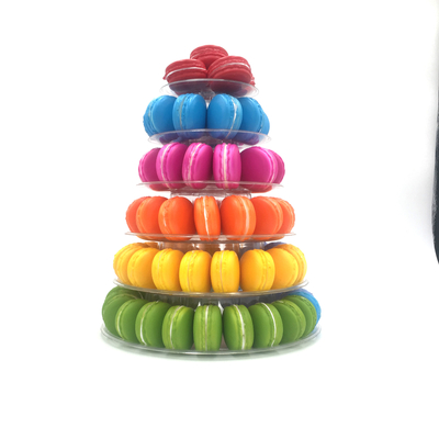Scaffale di plastica a 6 livelli per la visualizzazione dei macaroni spessore 3-5 mm
