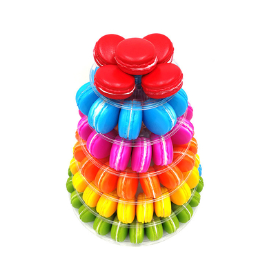 Scaffale di plastica a 6 livelli per la visualizzazione dei macaroni spessore 3-5 mm