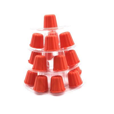 4 Tier Canele Tower Stand Case per la decorazione della torta di nozze