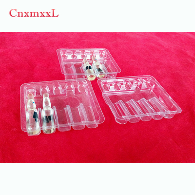 Certificato ISO Flaconetto Vasca per la fiala Vasca di imballaggio in plastica Per 2ml 3ml 5ml 10ml