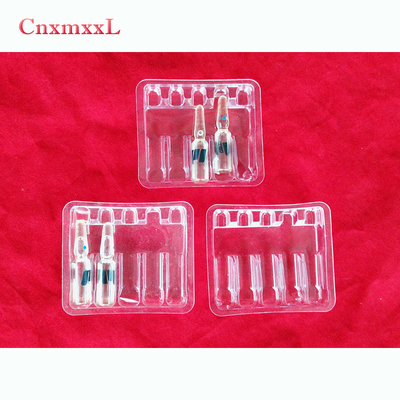 Certificato ISO Flaconetto Vasca per la fiala Vasca di imballaggio in plastica Per 2ml 3ml 5ml 10ml