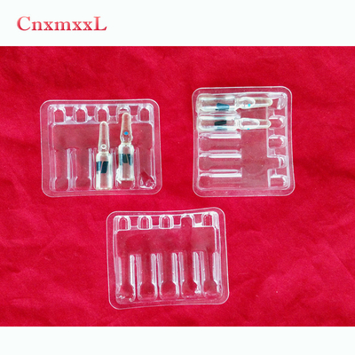 Certificato ISO Flaconetto Vasca per la fiala Vasca di imballaggio in plastica Per 2ml 3ml 5ml 10ml
