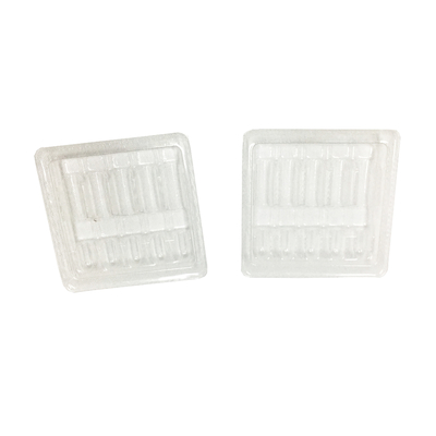 Blister di coccodrillo di plastica 1 ml Ampola Inserta vassoi di imballaggio Spessore 100 mm