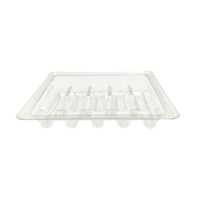 Vassoio trasparente per ampule PS 1 ml X 5 ampule Imballaggio in vesciche di plastica