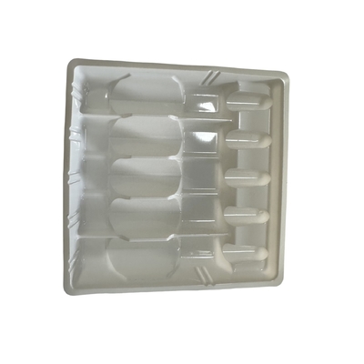 PET Prodotti fragili vassoio di imballaggio bottiglia di vetro vassoio fisso di imballaggio iniezione acqua 1ml 2ml 5ml 10ml vassoio di ampule