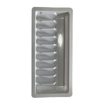 PET Prodotti fragili vassoio di imballaggio bottiglia di vetro vassoio fisso di imballaggio iniezione acqua 1ml 2ml 5ml 10ml vassoio di ampule