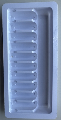PET 1ml 2ml 5ml 10ml 10 Ampoule Tray Vacuum Forming Tray Personalizzazione