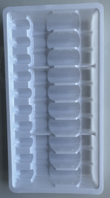 PET 1ml 2ml 5ml 10ml 10 Ampoule Tray Vacuum Forming Tray Personalizzazione