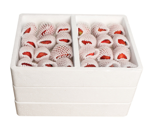 Winter Strawberry Foambox Express Special Fruit Packaging Gift Box Loquat Small Tomato Cherry Tomato Fresh-keeping Box