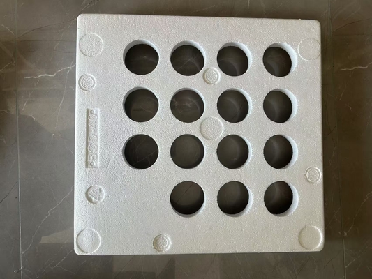 Imballaggio in schiuma di forma EPS Imballaggio di prodotti elettronici Imballaggio in schiuma Casella bianca cuscinato