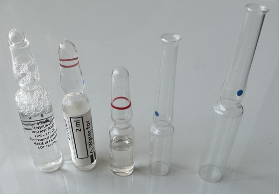 1 ml 2 ml 3 ml ampolle iniettabili etichetta autoadesiva PET ampolle vassoio personalizzazione