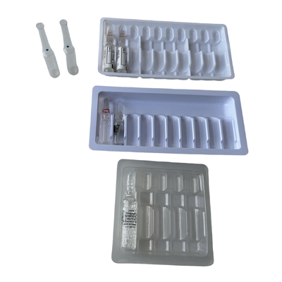 1 ml 2 ml 3 ml ampolle iniettabili etichetta autoadesiva PET ampolle vassoio personalizzazione