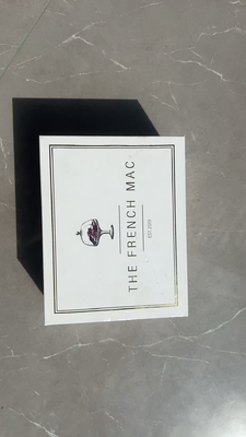 12 Macaroons Gift Box Packaging Boutique Cartone Dessert Packaging Personalizzato