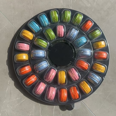 12 pallet Imballaggio alimentare di cioccolato imballaggio di plastica maccheroni imballaggio di plastica abbinamento personalizzazione