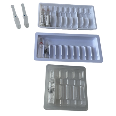 1ml 2ml 3mL Ampola per iniezioni Bottiglia Etichetta autoadesiva PET Ampola vassoio Set completo di personalizzazione