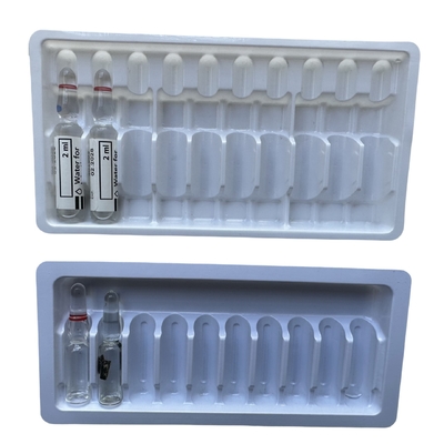 1ml 2ml 3mL Ampola per iniezioni Bottiglia Etichetta autoadesiva PET Ampola vassoio Set completo di personalizzazione