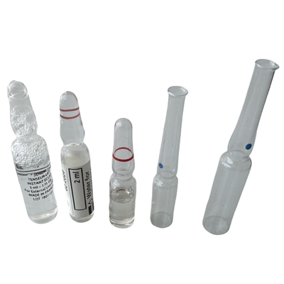 Iniezione d'acqua Packaging Suit 1ml 2ml 3ml Bottiglia di vetro Vassoio di ampule Etichetta personalizzata