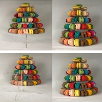Macaron Tower Display 6 piani 10 piani 13 piani 9 piani Piazza 10 piani Macaron Display Shelf