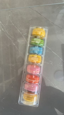 6 pallet Imballaggio di plastica Piatto di pasta Imballaggio supporto sicurezza alimentare personalizzata