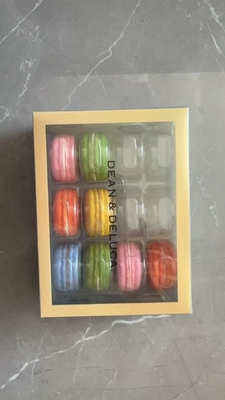 12 Palette Imballaggio in plastica Imballaggio in scatola trasparente Imballaggio in vassoio Imballaggio in maccherone Adattamento personalizzato