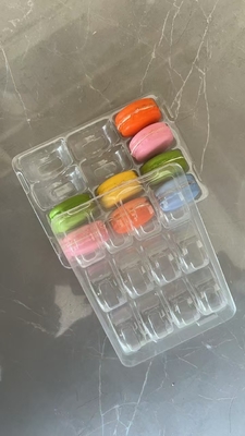 12 Palette Imballaggio in plastica Imballaggio in scatola trasparente Imballaggio in vassoio Imballaggio in maccherone Adattamento personalizzato