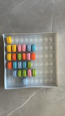 Macaroni 60 imballaggio in vassoio trasparente con maccheroni scatola fatta a mano imballaggio di cioccolato